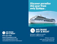 Cruise 8.5" x 11" Brochures by Templatecloud 