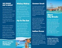 Cruise 8.5" x 11" Brochures by Templatecloud